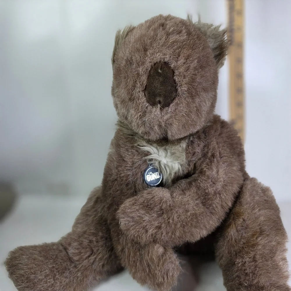 Vintage Gund Koala Bear Plush Collectors Classic Stuffed Animal Blue Tag 1984